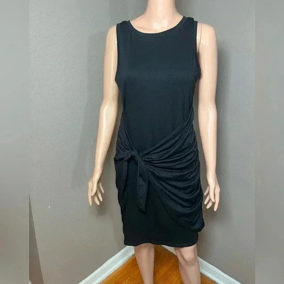 Casual Sleeveless Beach Tank Ruched Mini Dress NEW - Picture 1 of 6